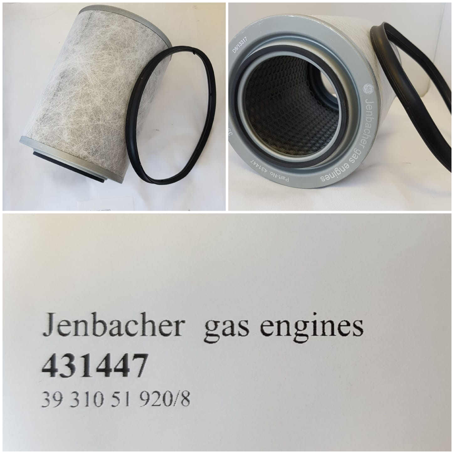Jenbacher beluchtingsfilter (Carter)
