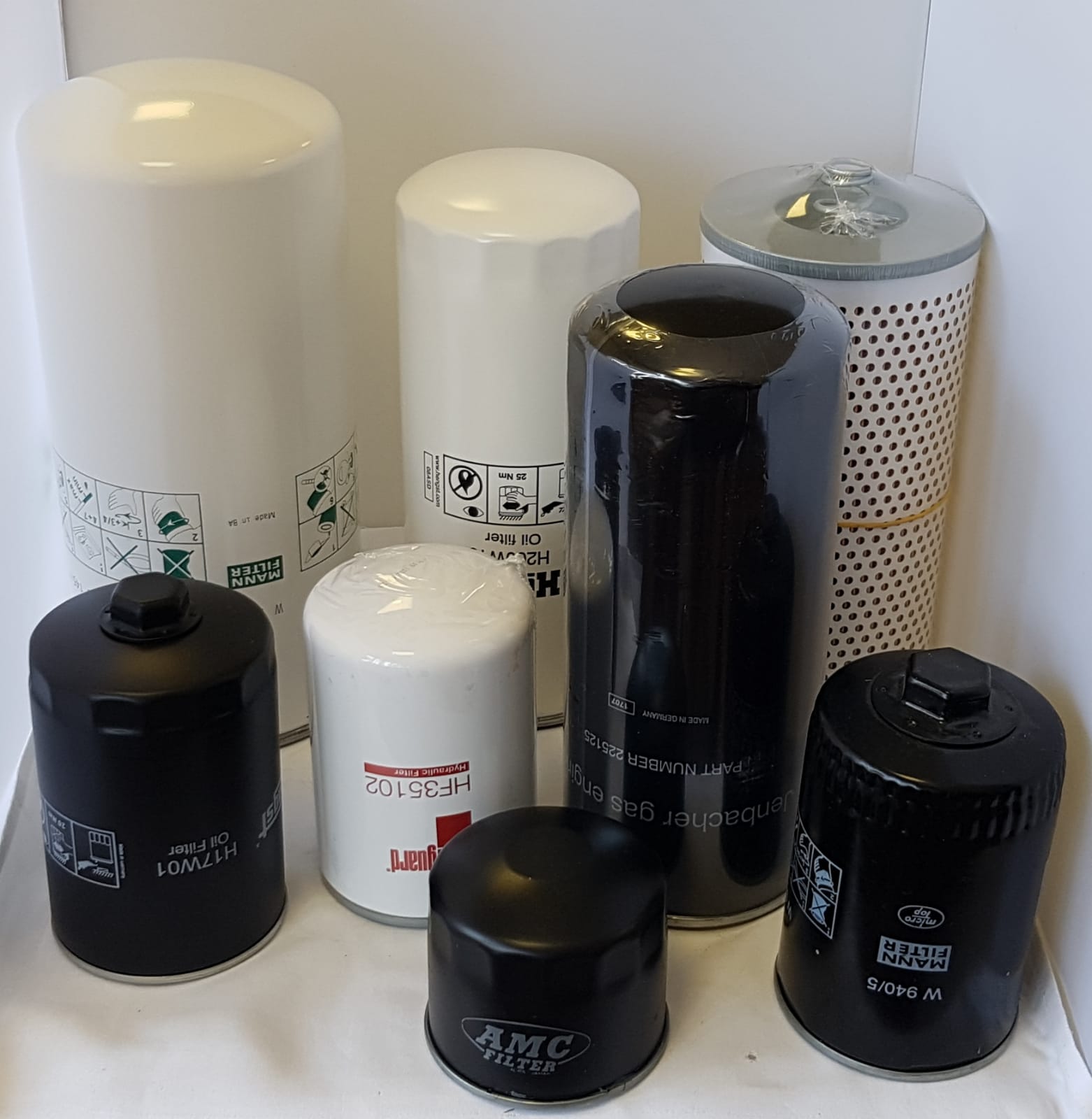 Oliefilters voor gasmotoren